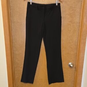 Isaac Mizrahi Black Boot Cut Dress Pants